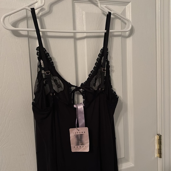 Savage x fenty black maxi slip - Picture 4 of 7